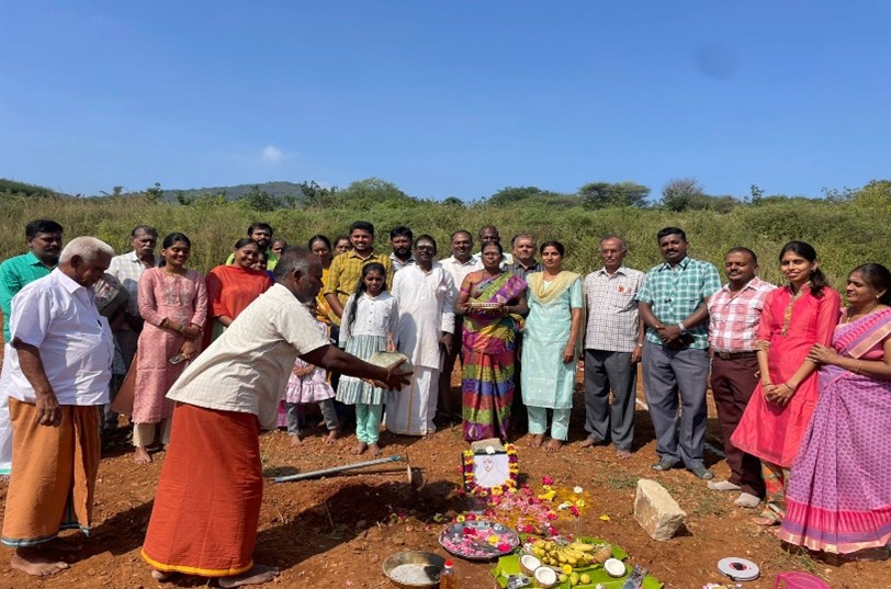 Aanmeega Arokkiyam Land Boomi Pooja